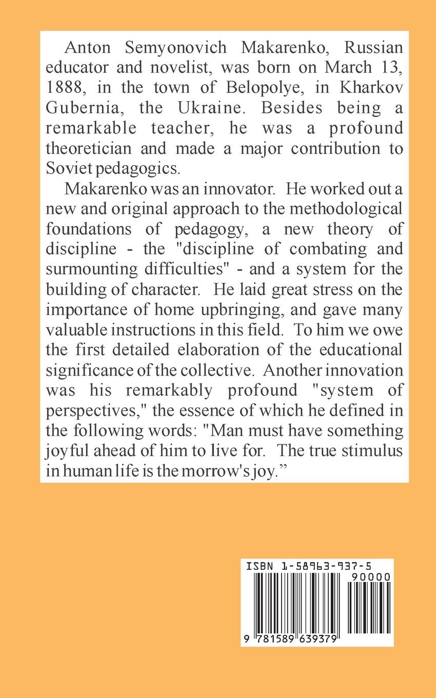 Rückseitencover A Book for Parents