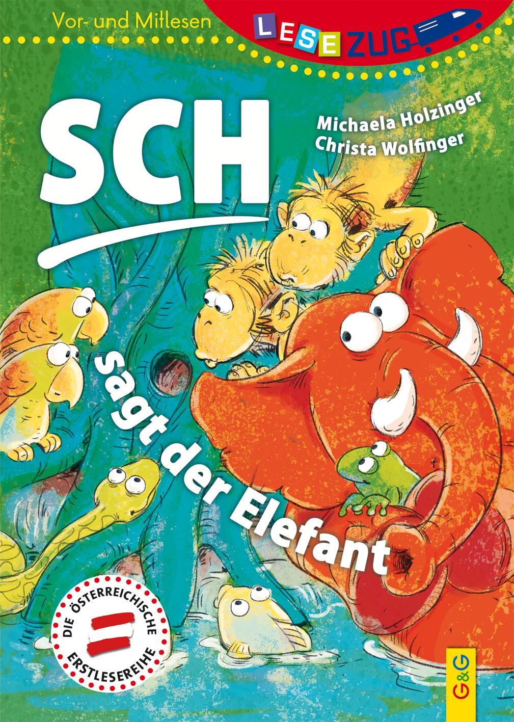 Vorderes Coverbild LESEZUG/Vor-und Mitlesen: Sch, sagt der Elefant