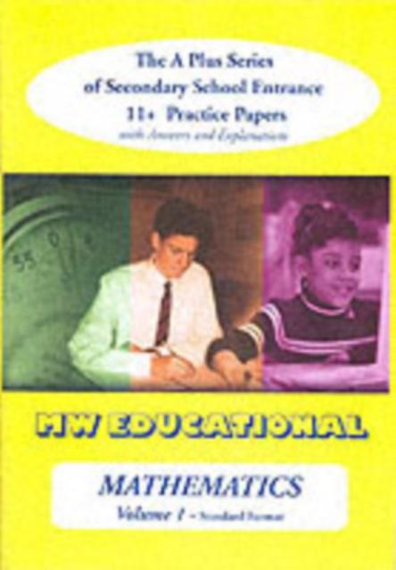 Vorderes Coverbild Mathematics-volume One (Standard Format)
