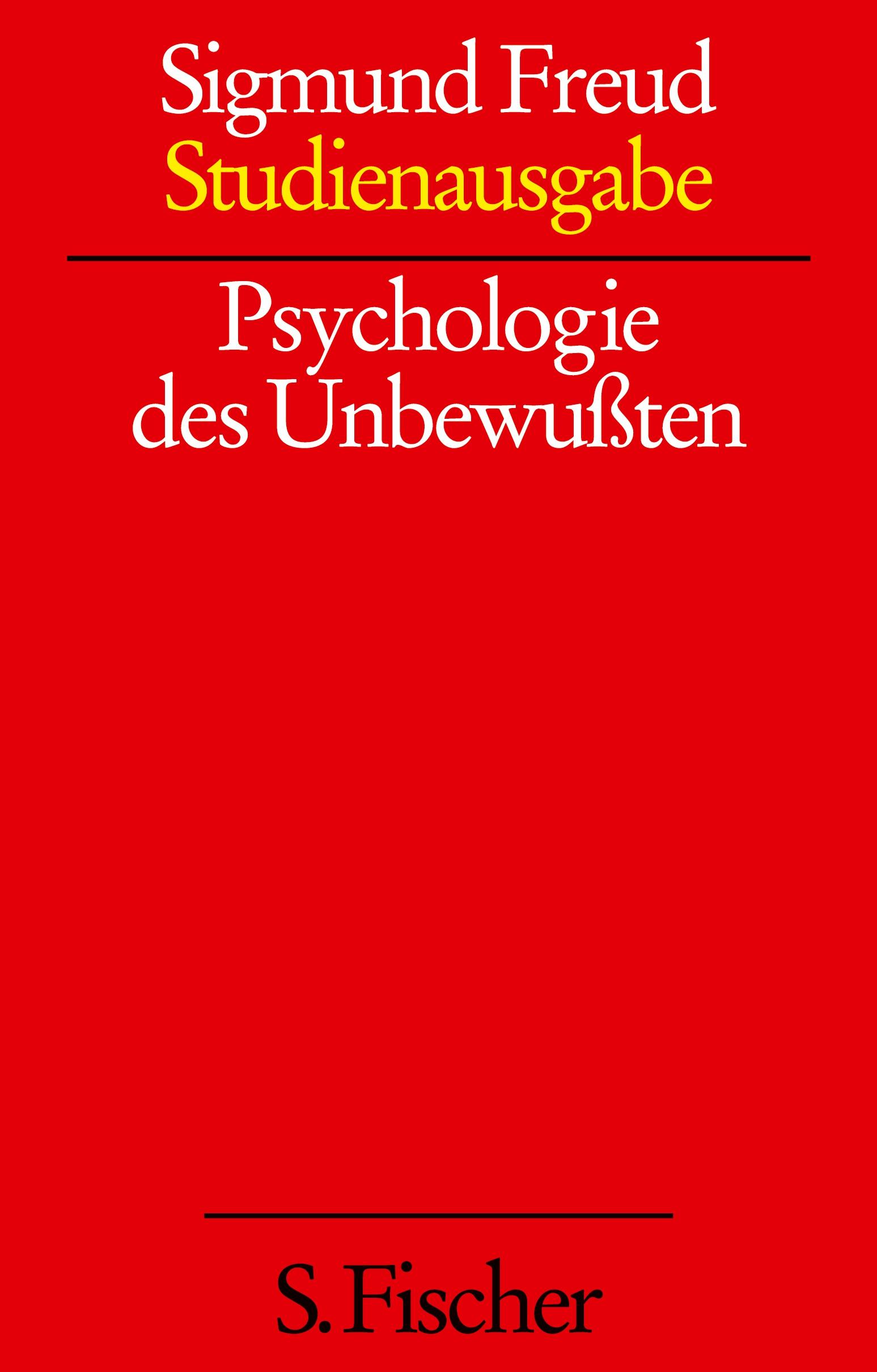 Vorderes Coverbild Psychologie des Unbewußten