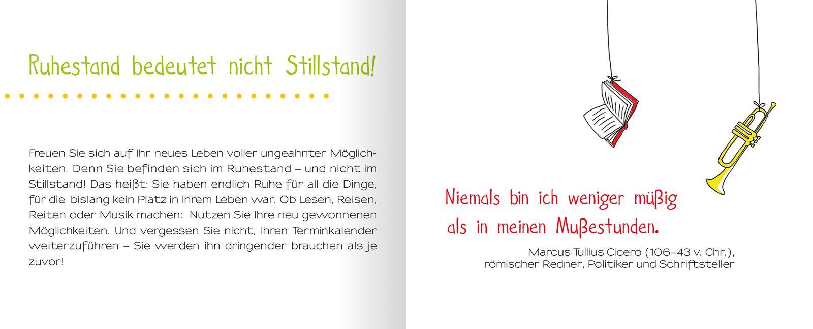 Beispielinhalt (Bild) Ruhestand für Einsteiger
