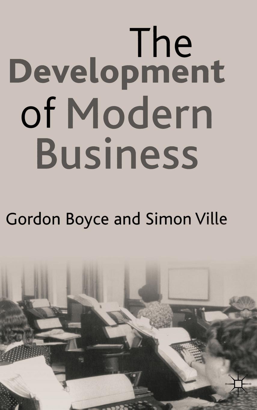 Vorderes Coverbild The Development of Modern Business