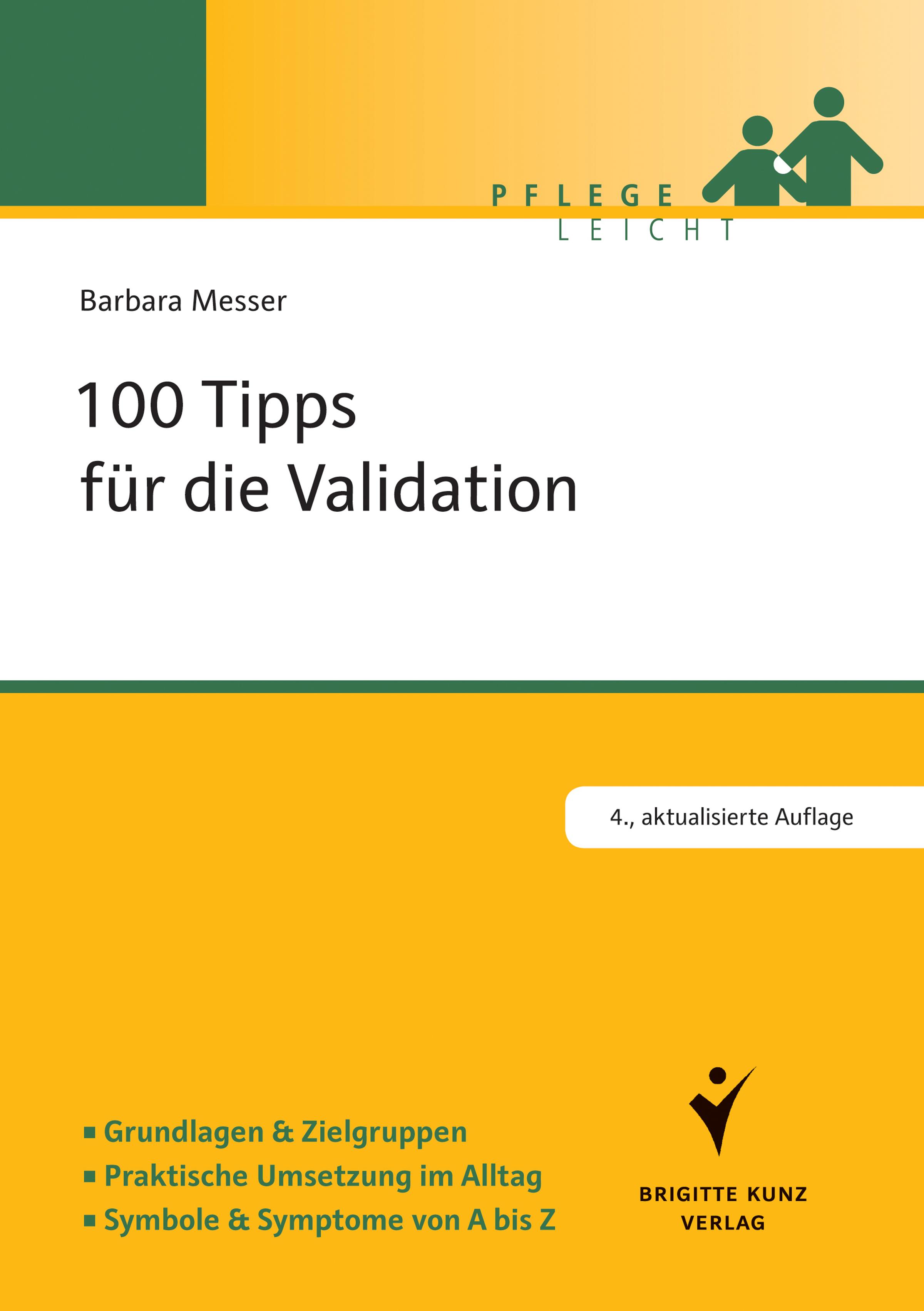 Vorderes Coverbild 100 Tipps für die Validation