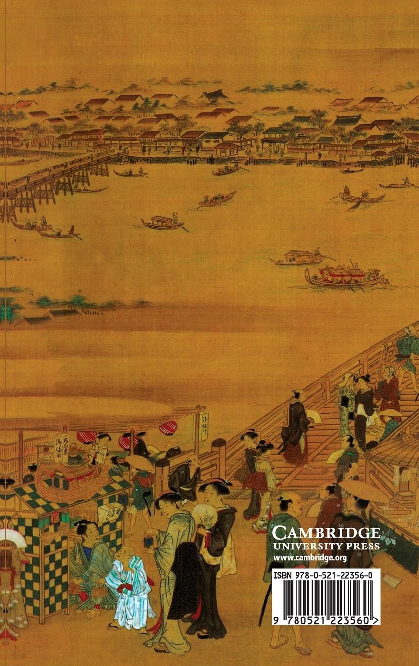 Rückseitencover The Cambridge History of Japan