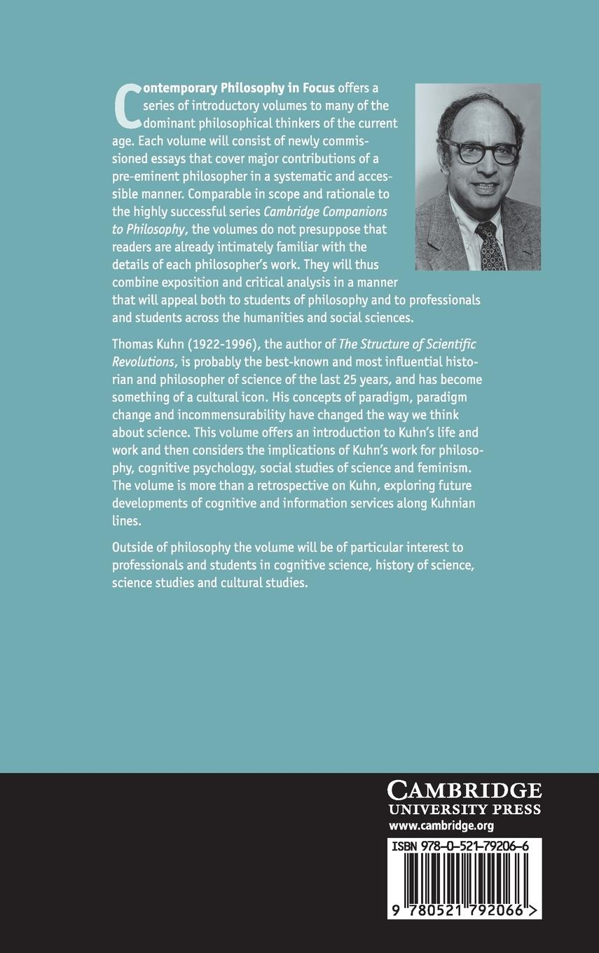 Rückseitencover Thomas Kuhn