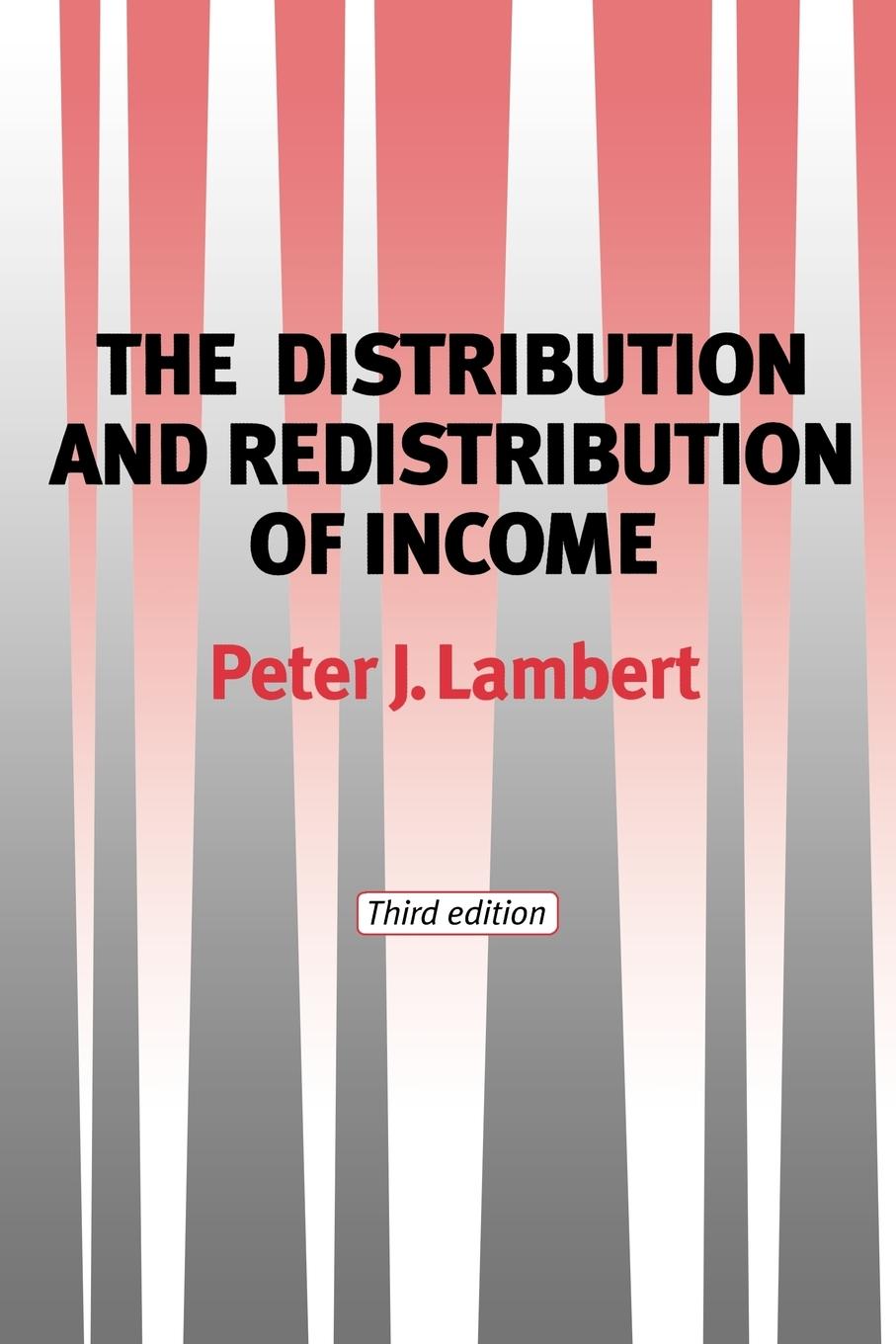 Vorderes Coverbild The distribution and redistribution of income