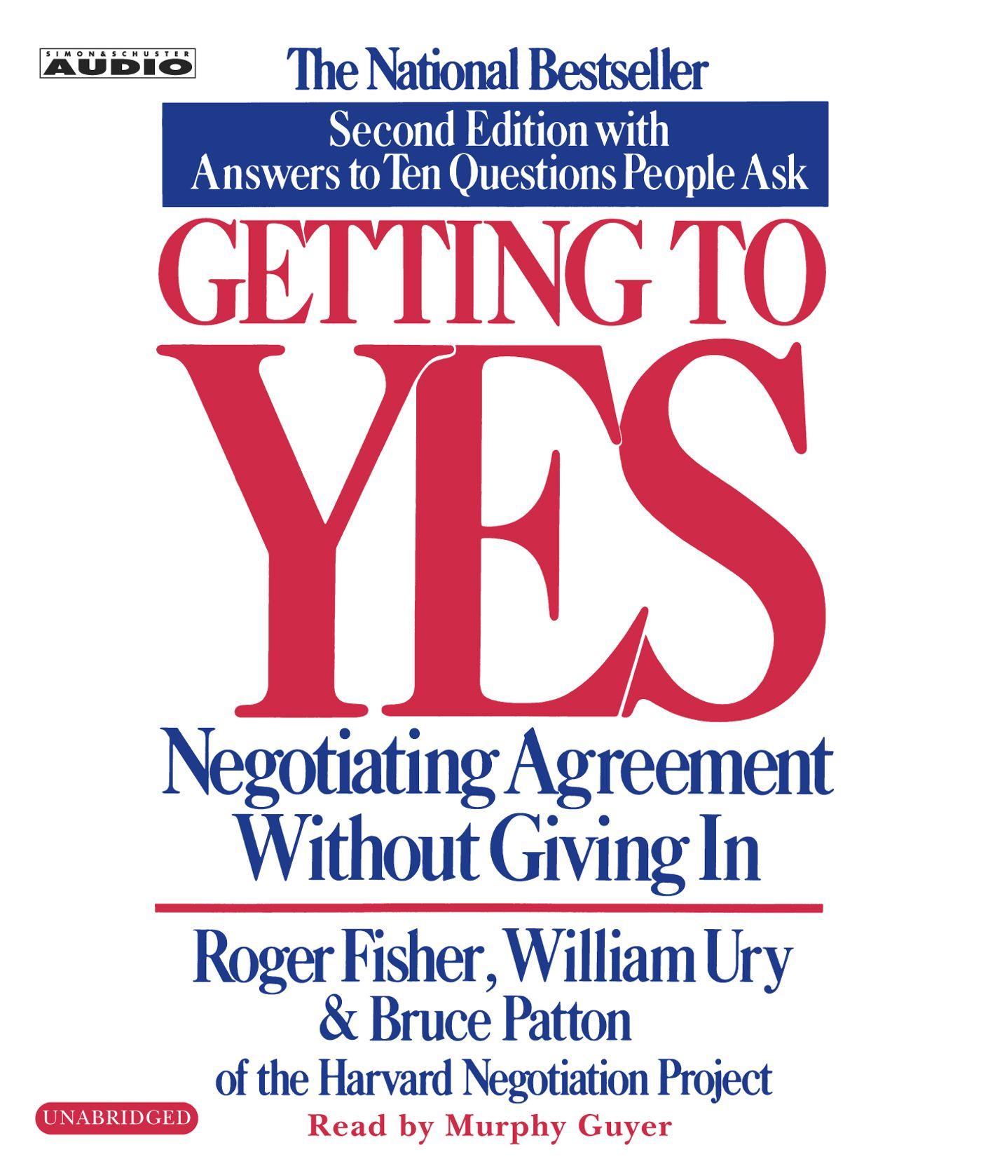 Vorderes Coverbild Getting to Yes: How to Negotiate Agreement Without Giving in
