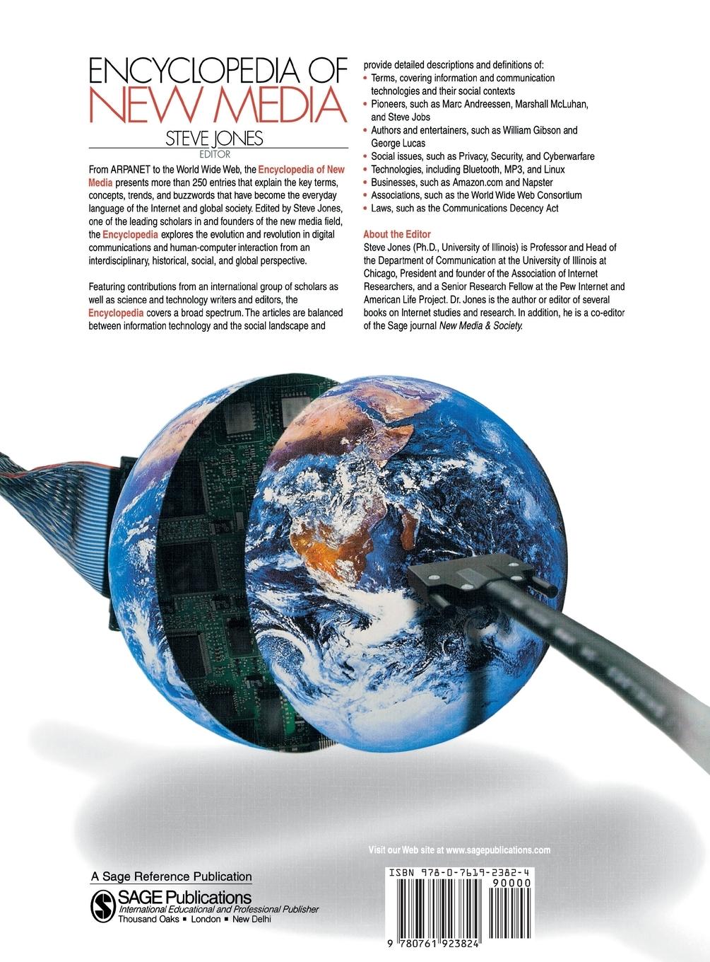 Rückseitencover Encyclopedia of New Media