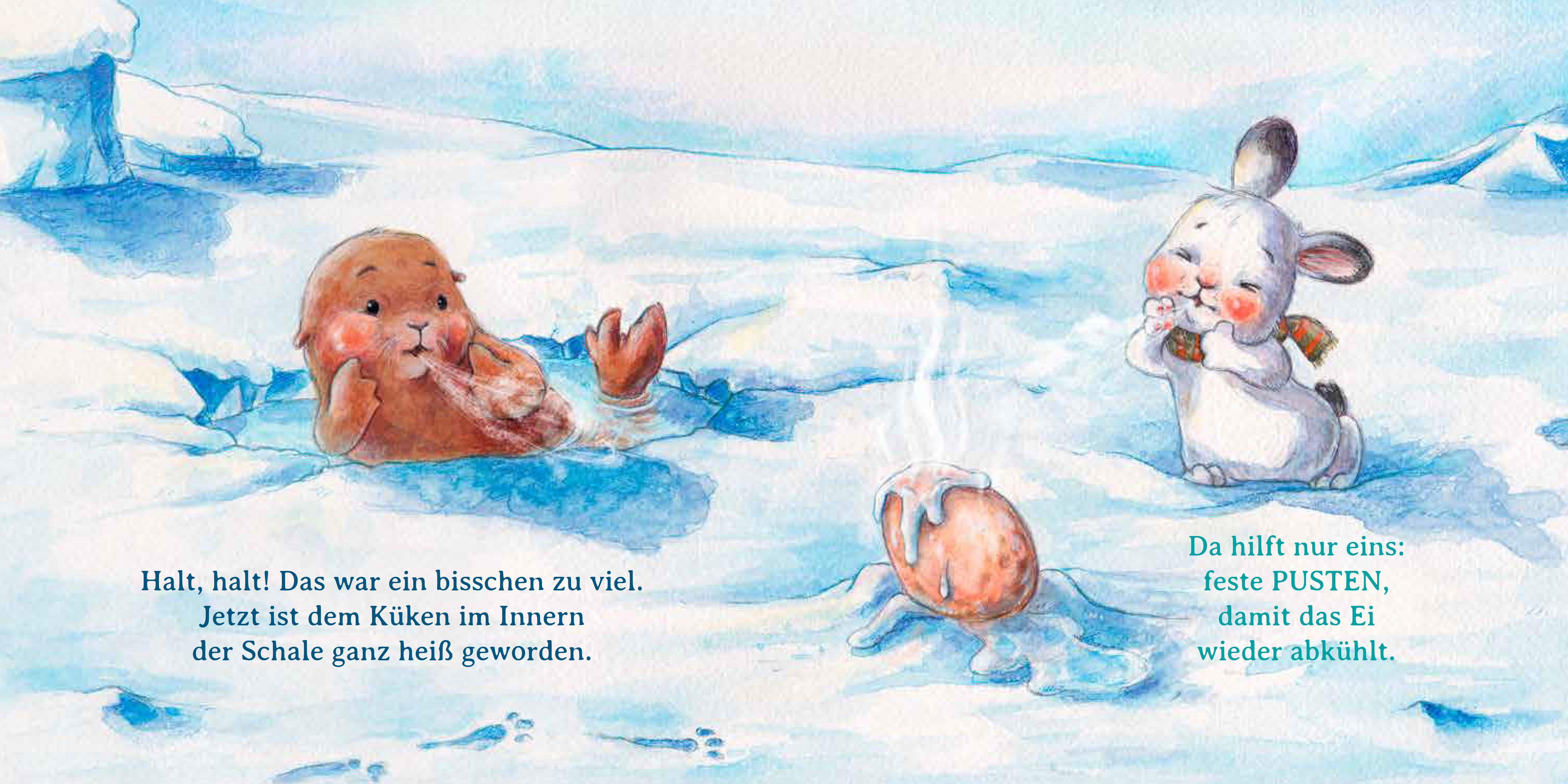 Beispielinhalt (Bild) Einmal feste drücken