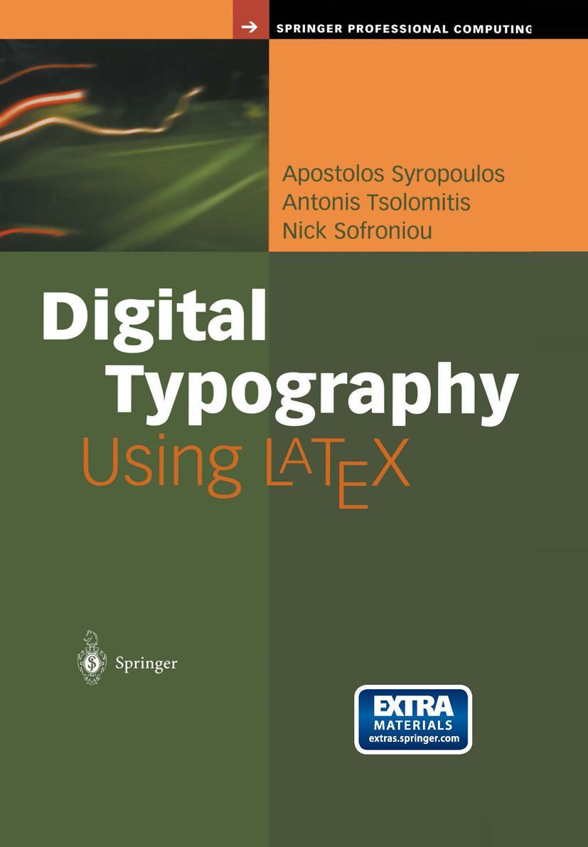 Vorderes Coverbild Digital Typography Using Latex