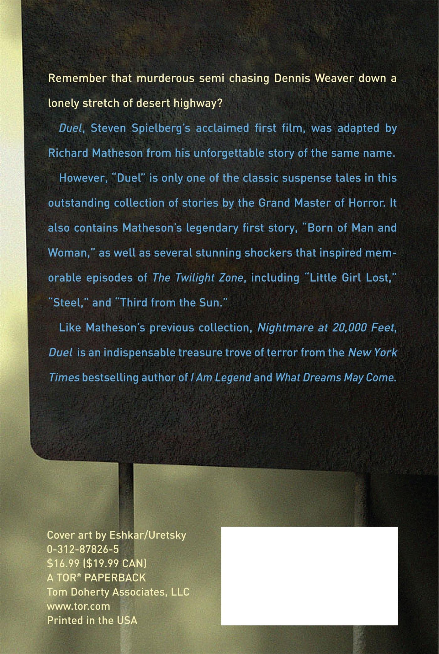 Rückseitencover Duel