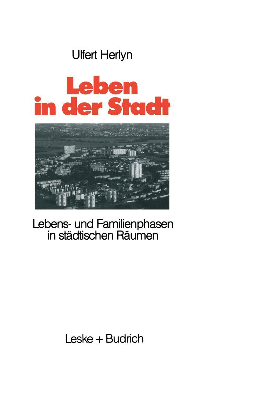 Vorderes Coverbild Leben in der Stadt