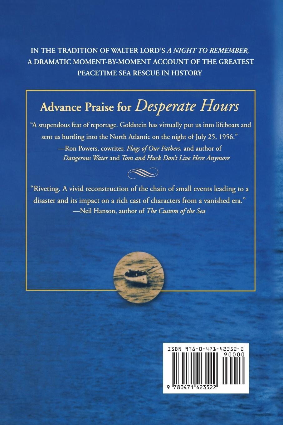 Rückseitencover Desperate Hours