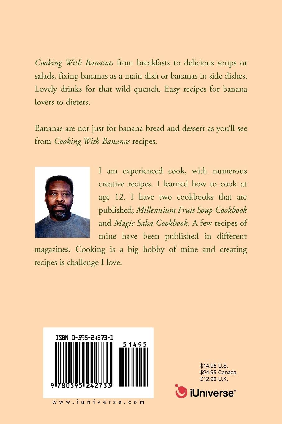 Rückseitencover Cooking With Bananas