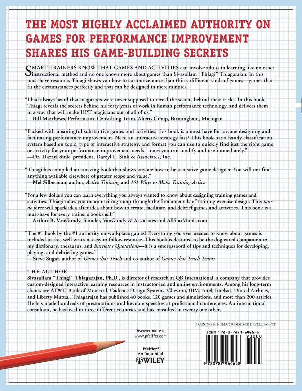 Rückseitencover Design Your Own Games and Activities