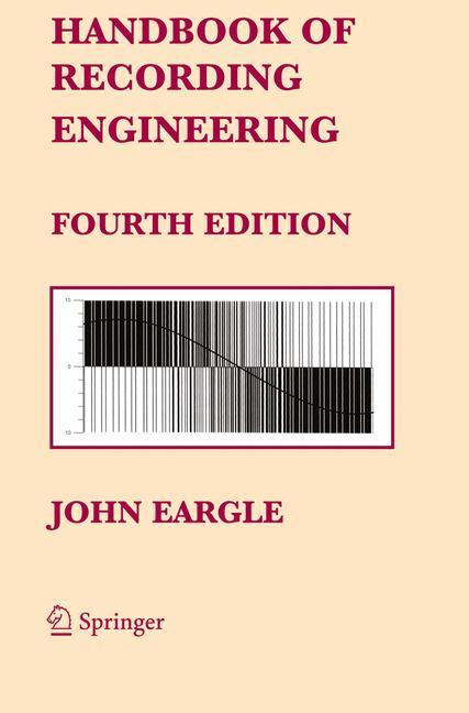 Vorderes Coverbild Handbook of Recording Engineering