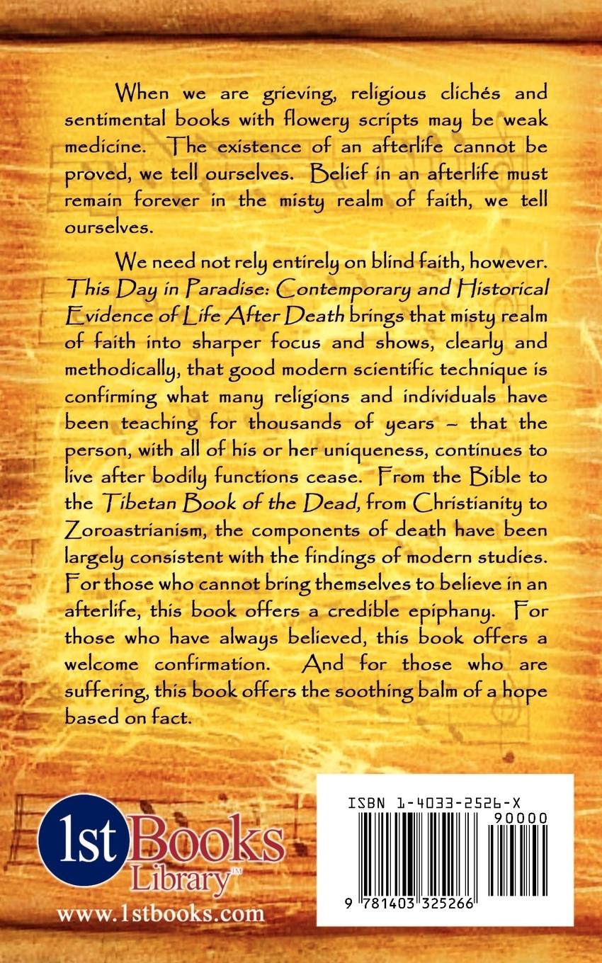 Rückseitencover This Day in Paradise