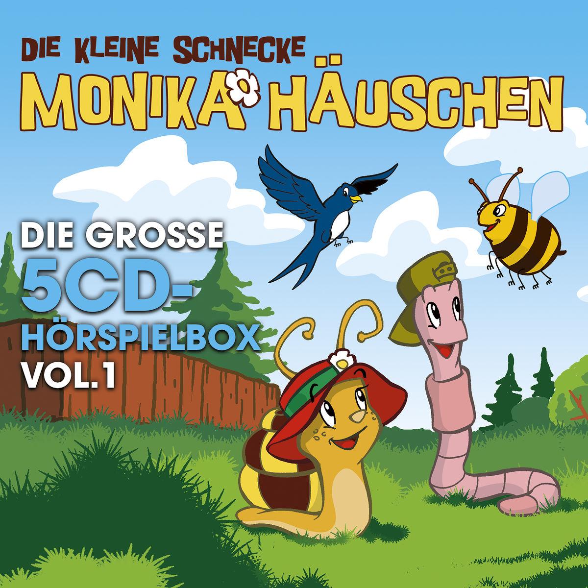 Vorderes Coverbild Die kleine Schnecke Monika Häuschen - Die große 5-CD Hörspielbox Vol. 1