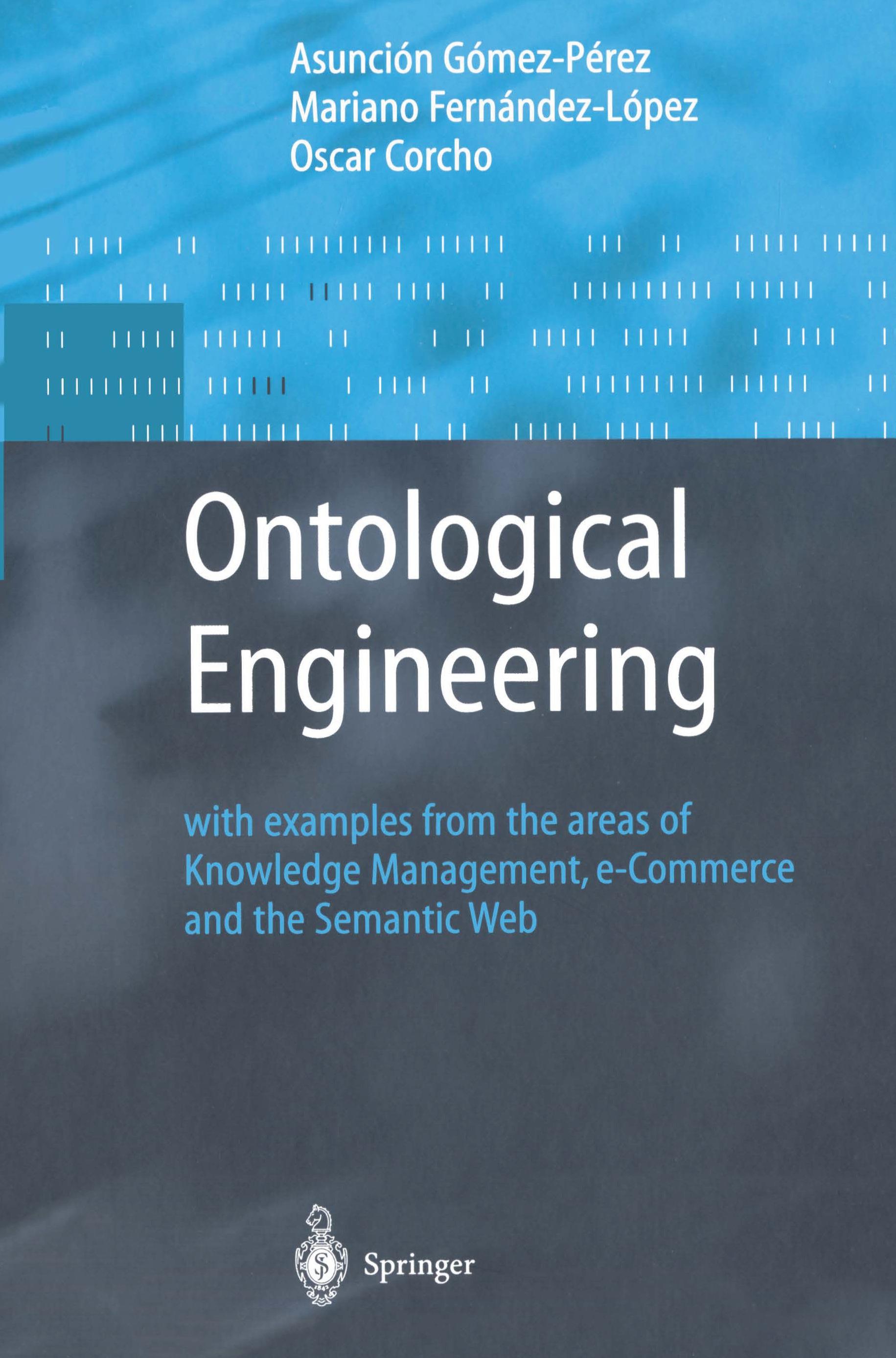 Vorderes Coverbild Ontological Engineering