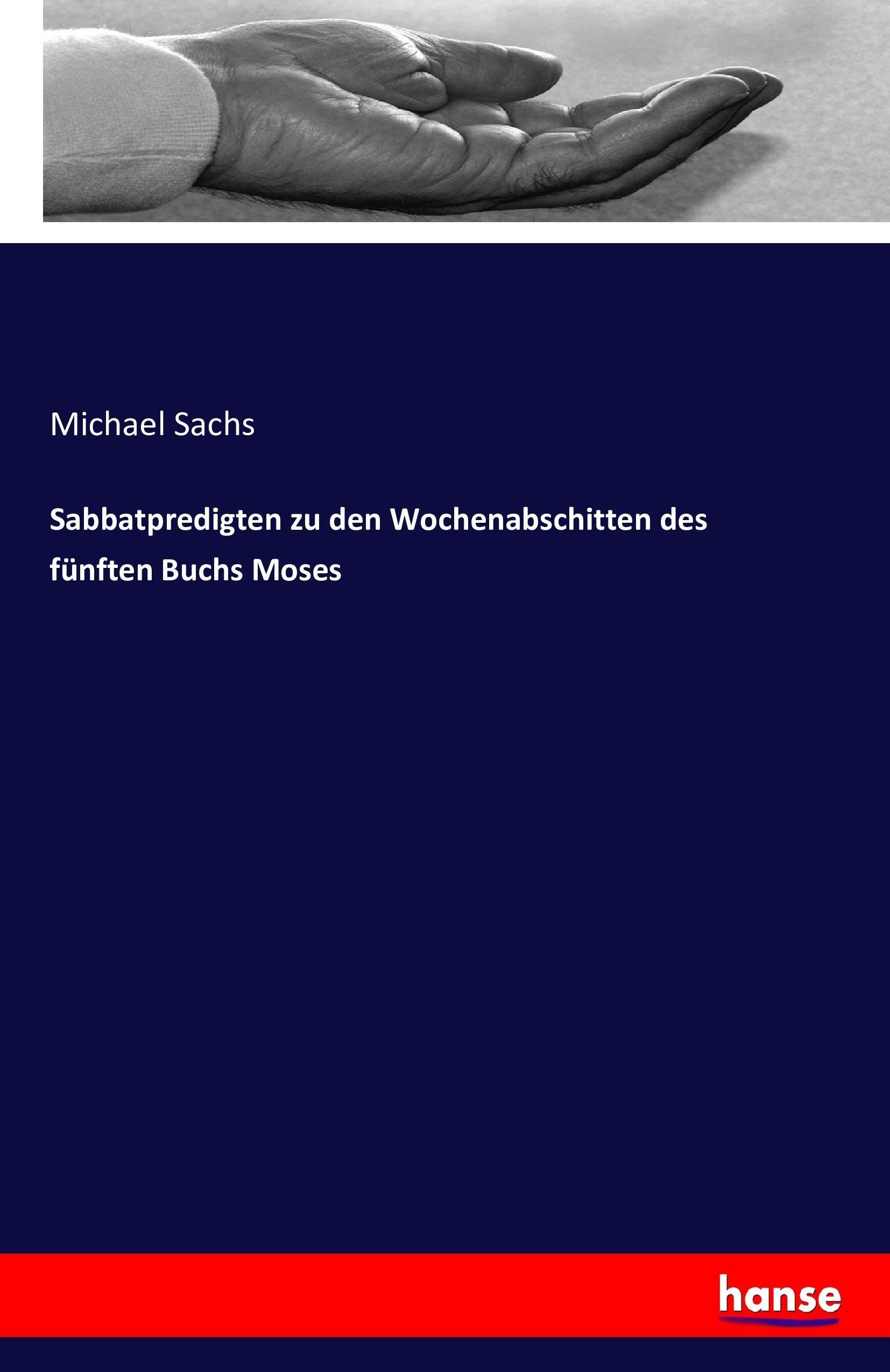 Vorderes Coverbild Sabbatpredigten zu den Wochenabschitten des fünften Buchs Moses