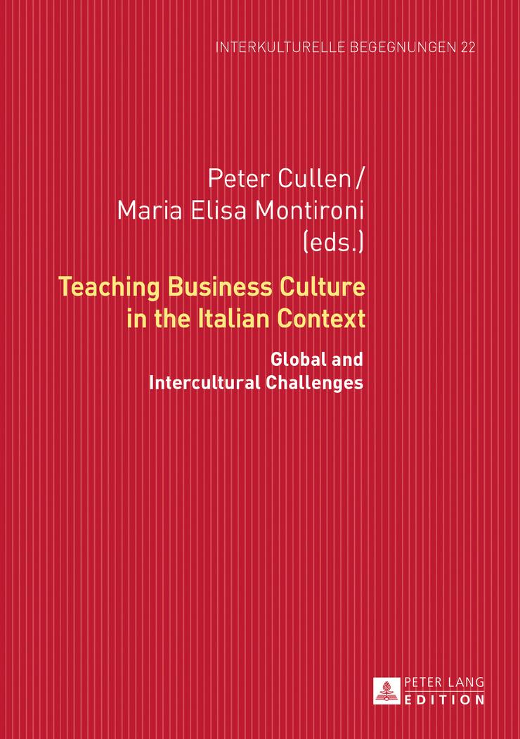 Vorderes Coverbild Teaching Business Culture in the Italian Context