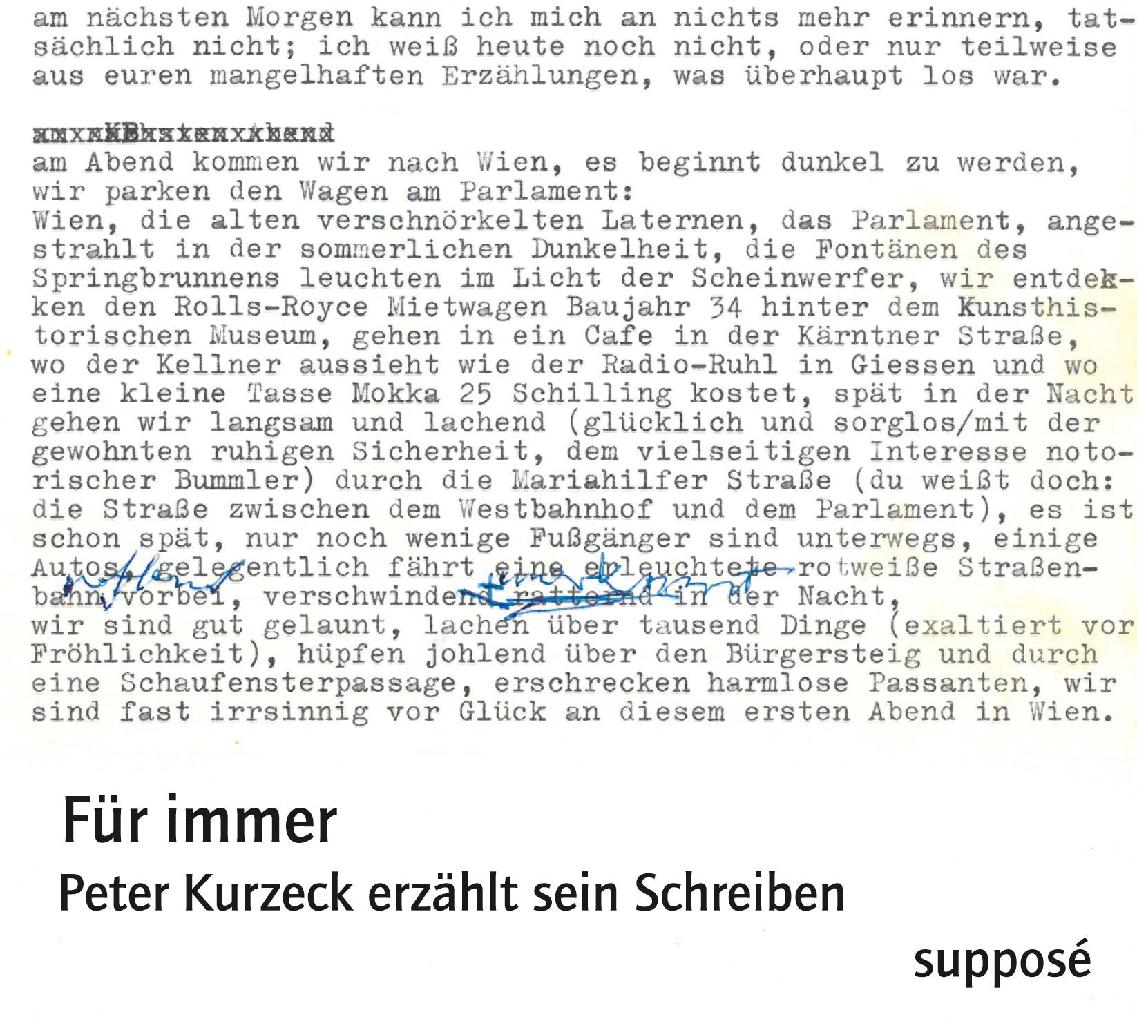 Vorderes Coverbild Für immer