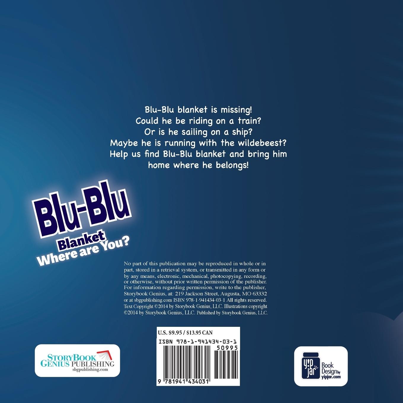 Rückseitencover Blu-Blu Blanket Where are You