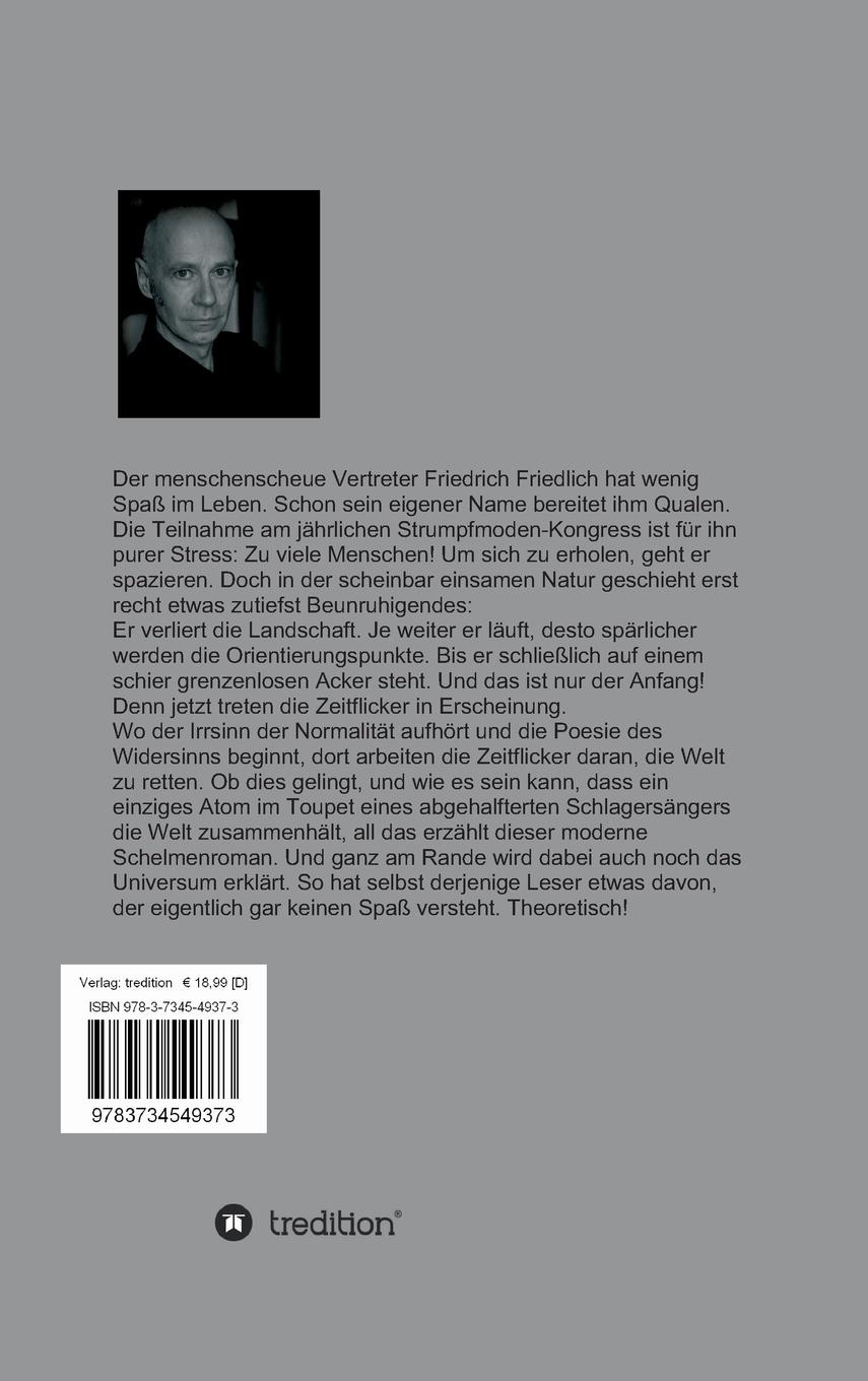Rückseitencover Die Zeitflicker