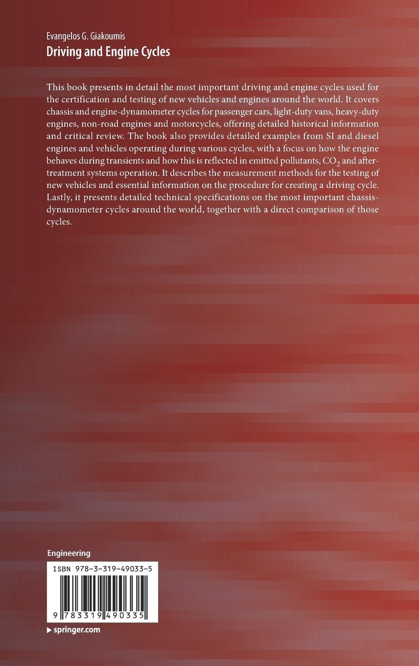 Rückseitencover Driving and Engine Cycles