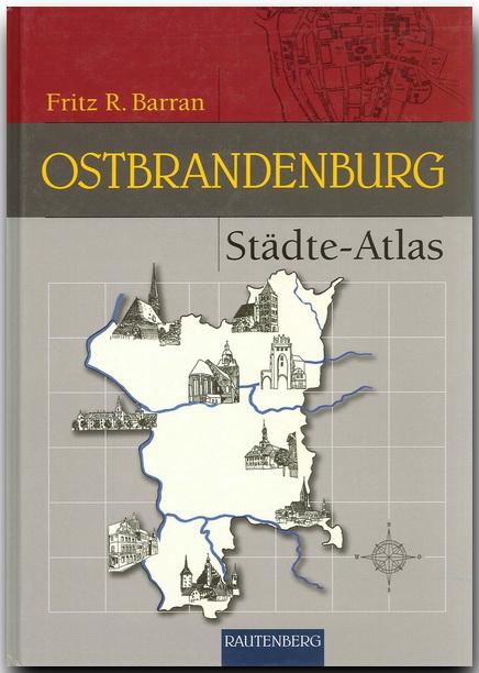 Vorderes Coverbild Städte-Atlas Ostbrandenburg