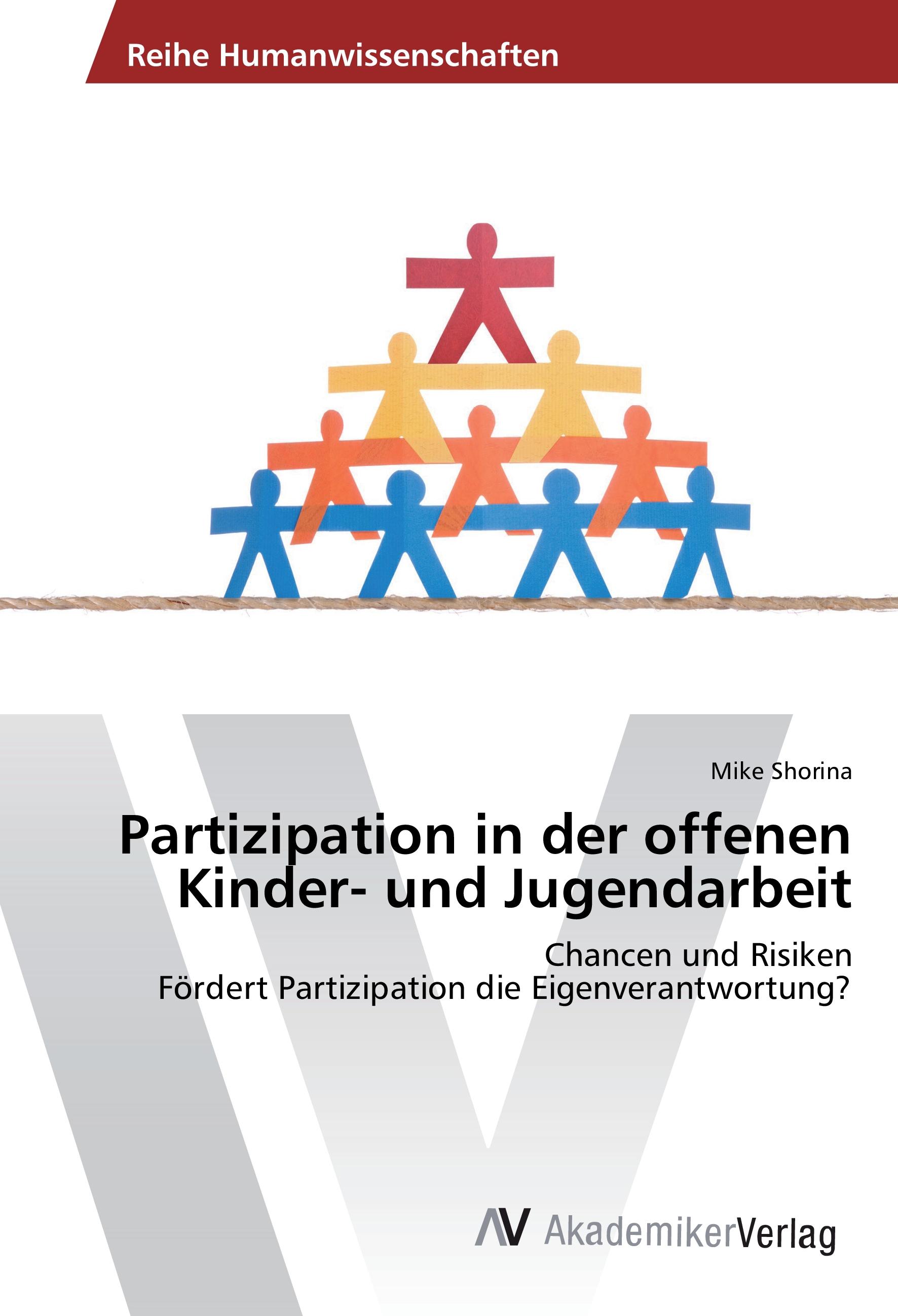 Vorderes Coverbild Partizipation in der offenen Kinder- und Jugendarbeit