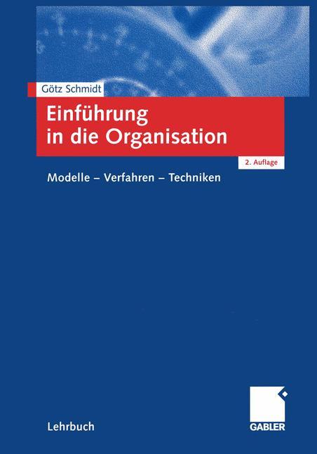 Vorderes Coverbild Einführung in die Organisation
