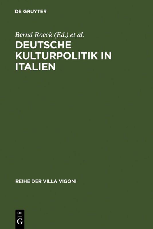 Vorderes Coverbild Deutsche Kulturpolitik in Italien