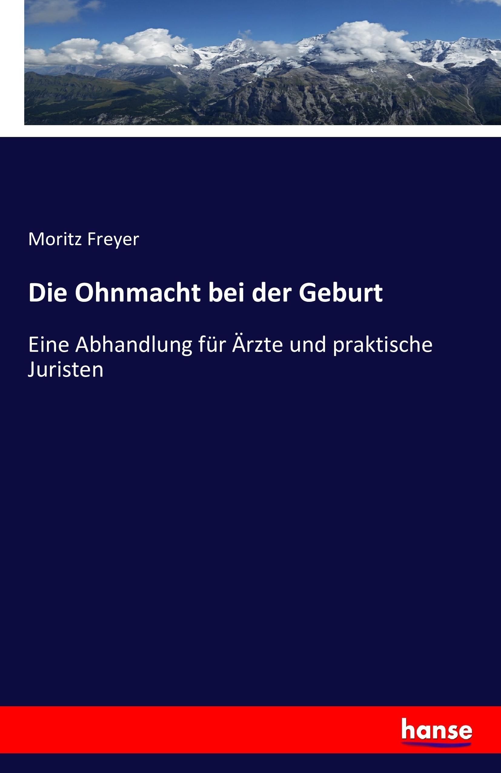 Vorderes Coverbild Die Ohnmacht bei der Geburt