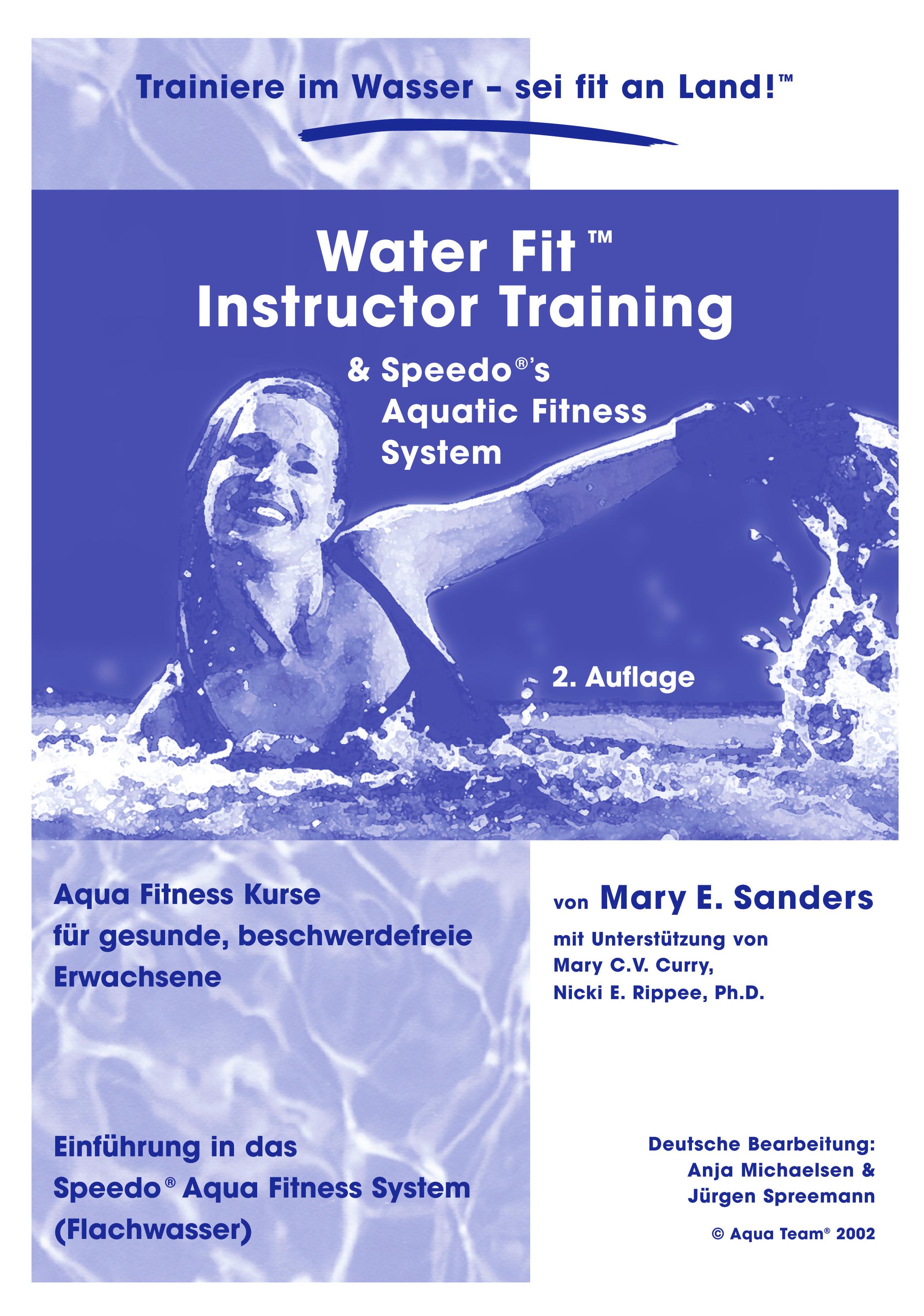 Vorderes Coverbild Water Fit Instruktor Training Manual