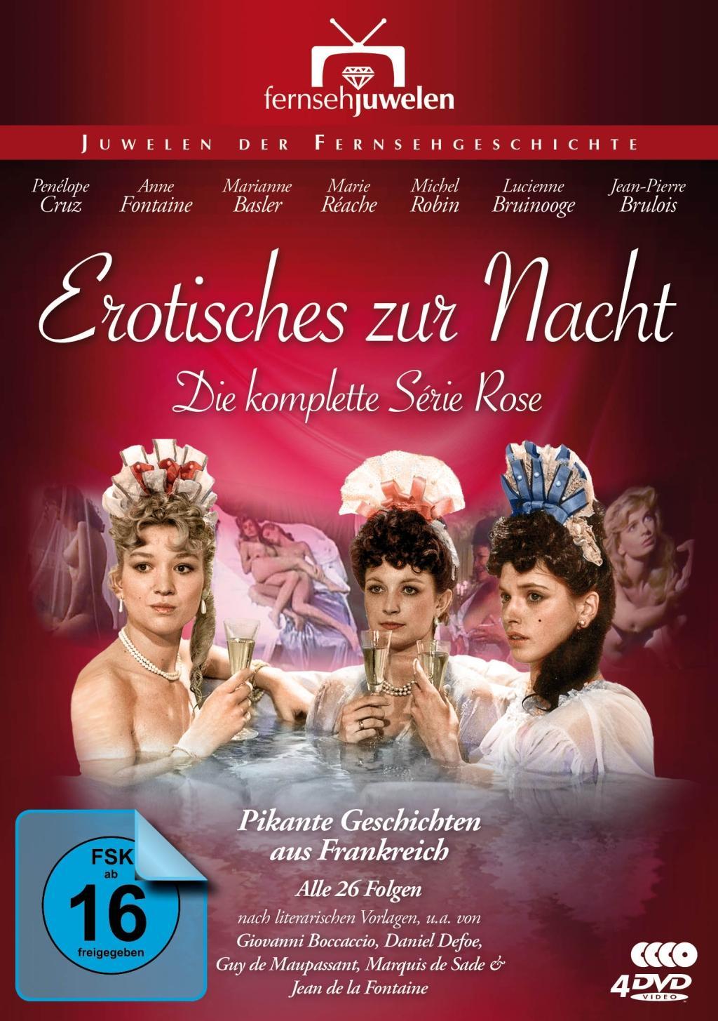 Vorderes Coverbild Erotisches zur Nacht - Die komplette Série Rose