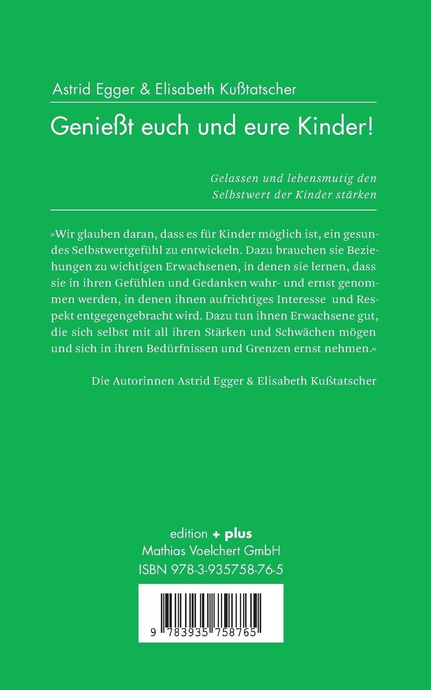 Rückseitencover Genießt euch und eure Kinder!