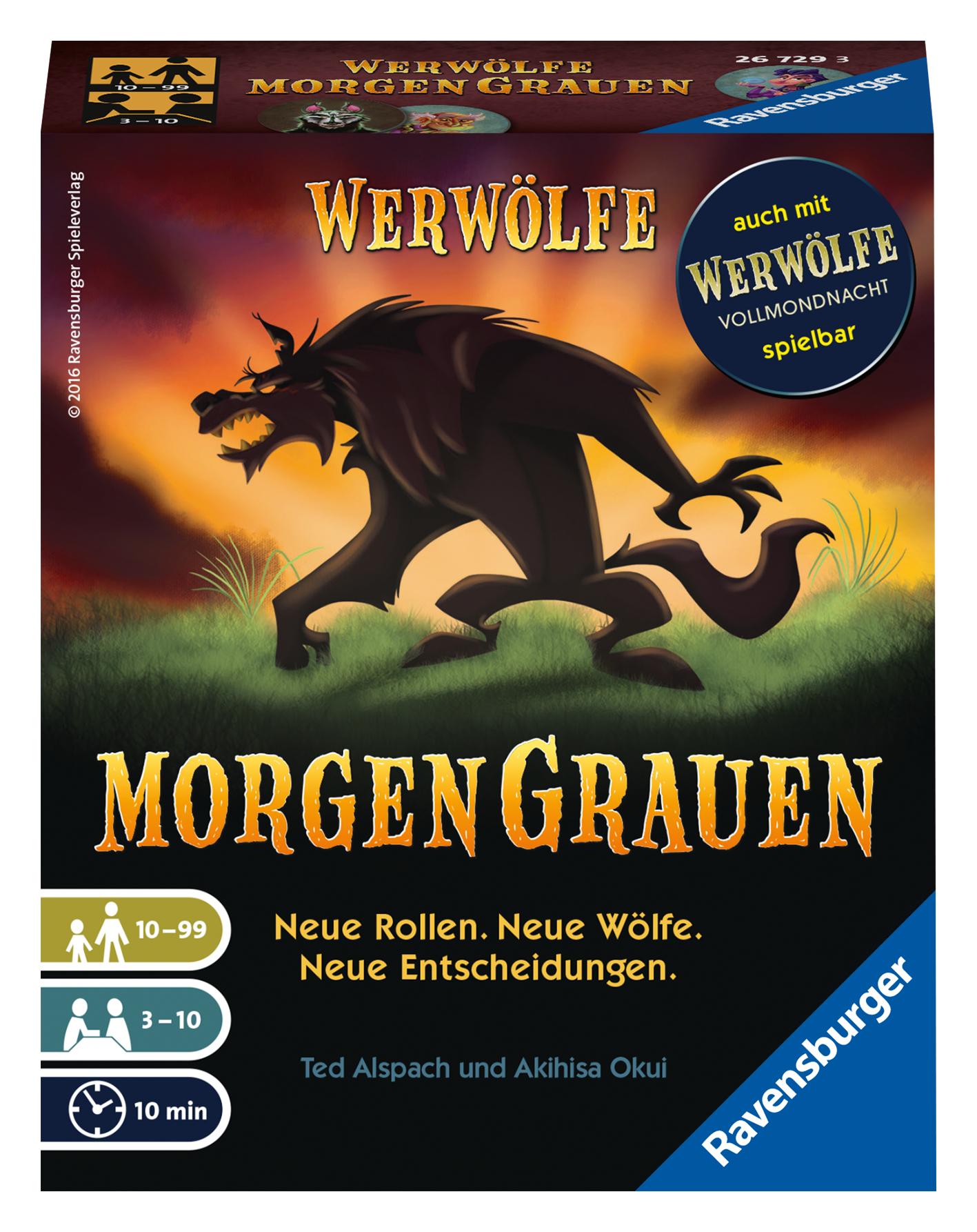 Vorderes Coverbild Werwölfe Morgengrauen
