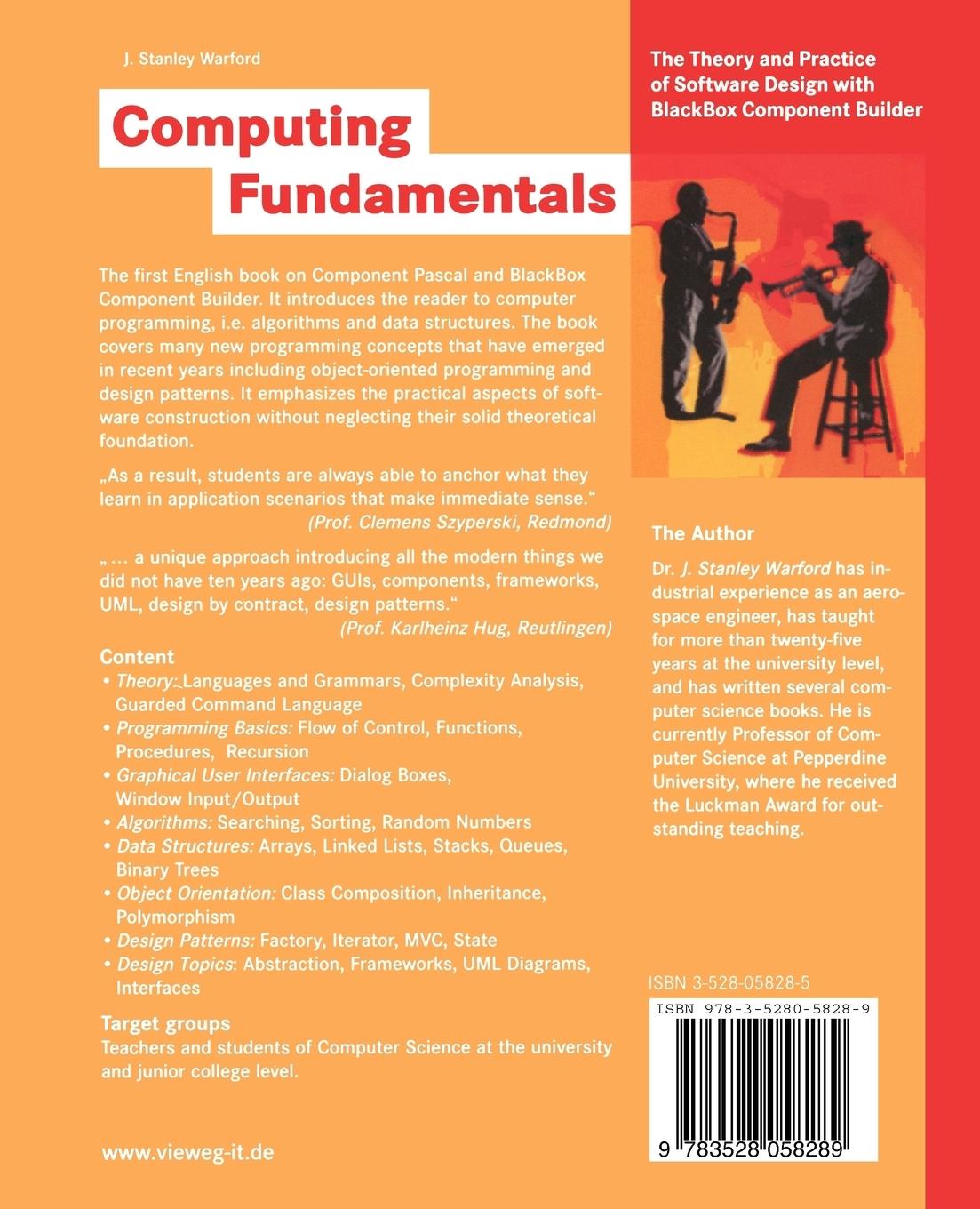 Rückseitencover Computing Fundamentals