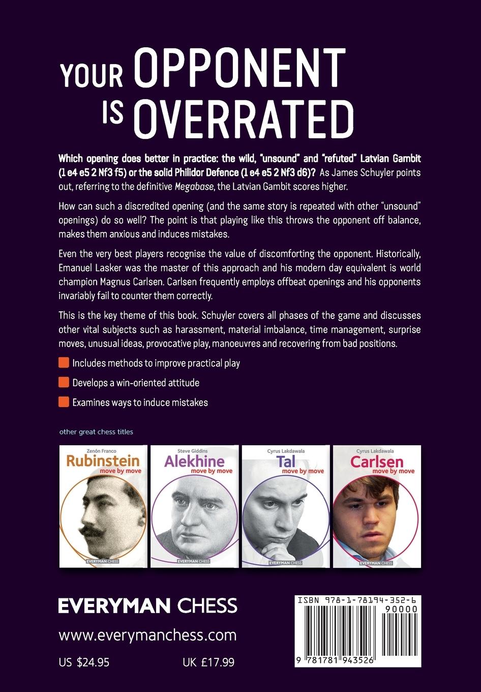 Rückseitencover Your Opponent is Overrated