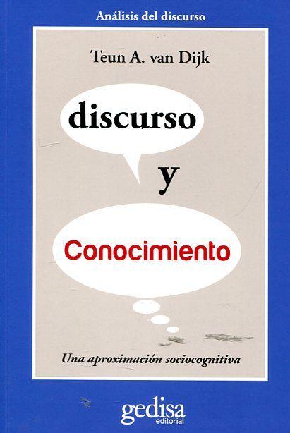 Vorderes Coverbild Discurso y conocimiento : una aproximación sociocognitiva