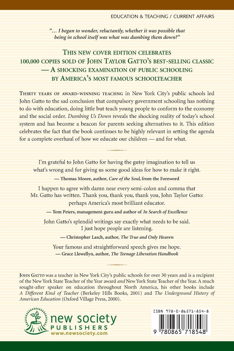 Rückseitencover Dumbing Us Down - 25th Anniversary Edition