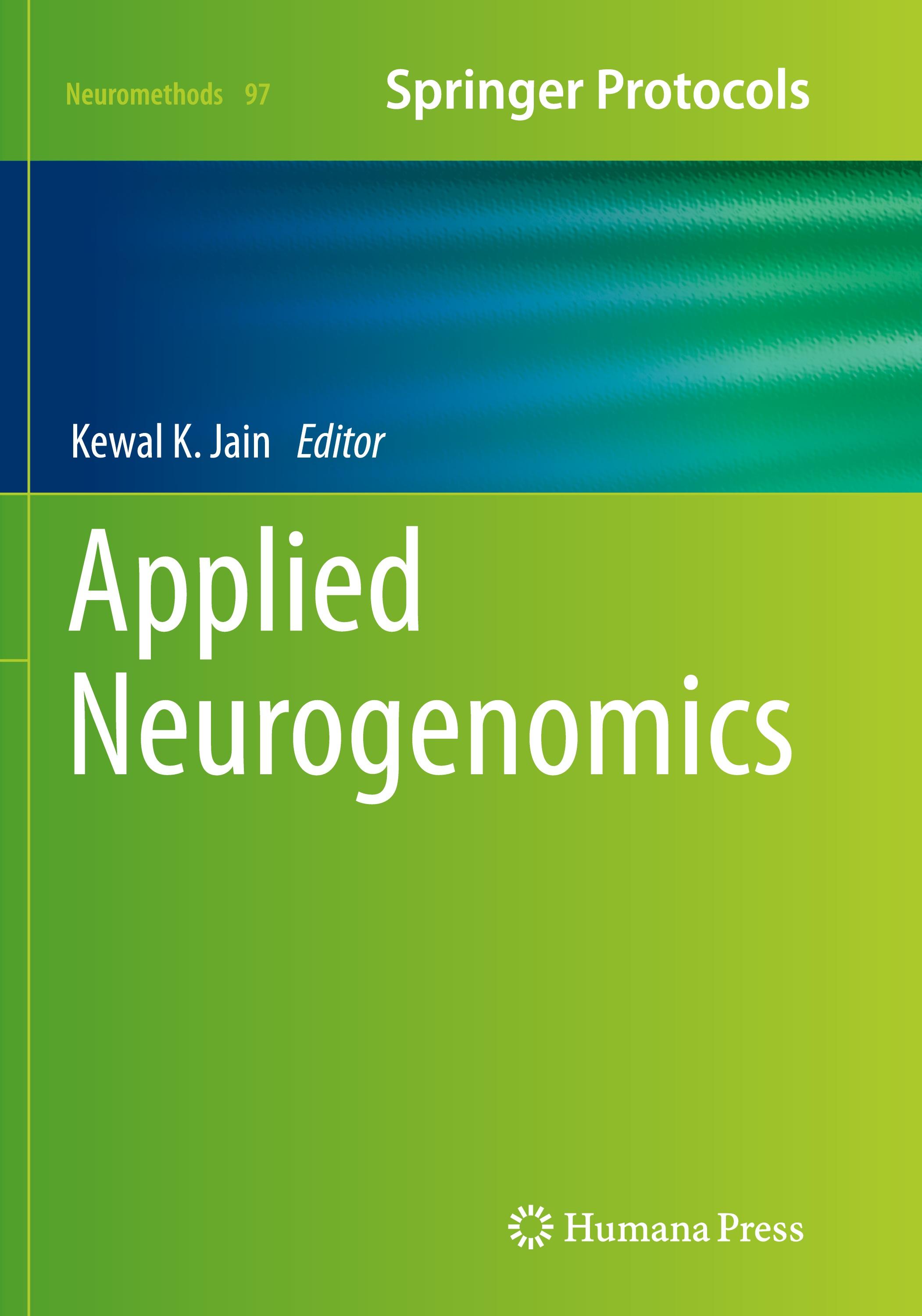 Vorderes Coverbild Applied Neurogenomics