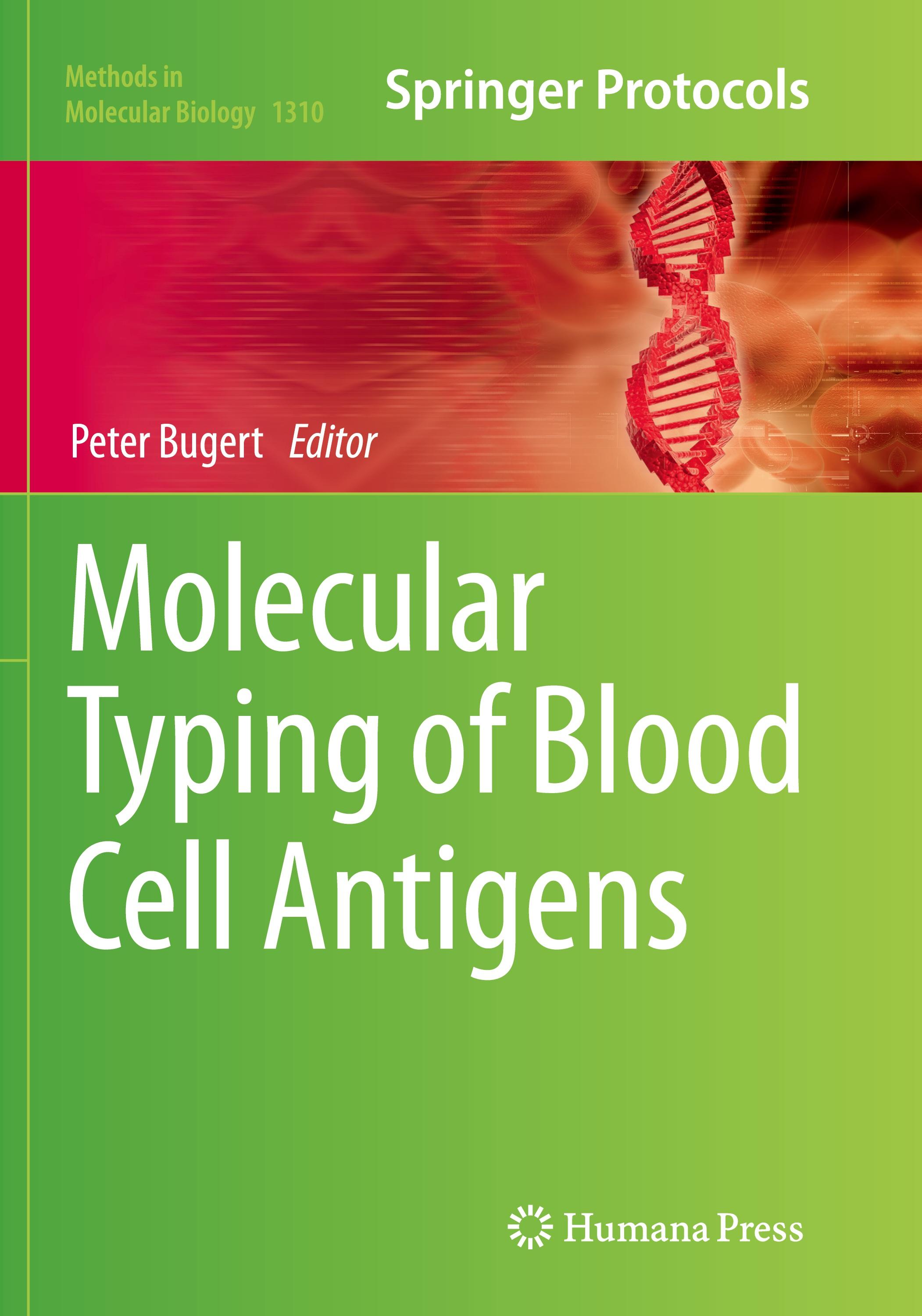 Vorderes Coverbild Molecular Typing of Blood Cell Antigens