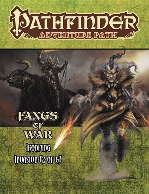 Vorderes Coverbild Pathfinder Adventure Path: Ironfang Invasion Part 2 of 6-Fangs of War