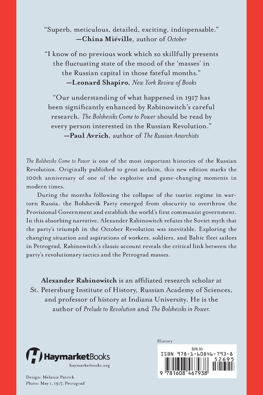 Rückseitencover The Bolsheviks Come to Power