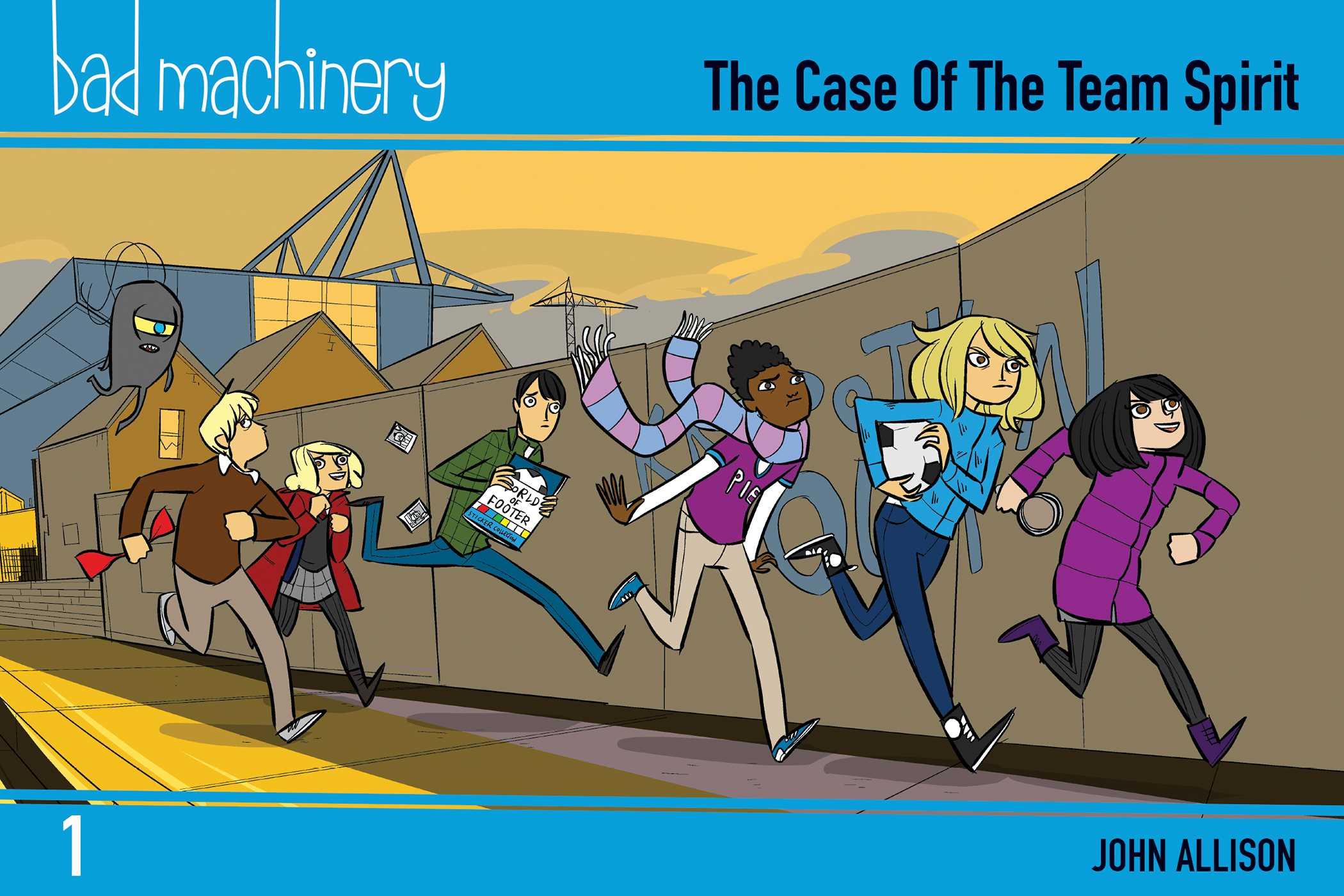 Vorderes Coverbild Bad Machinery Vol. 1