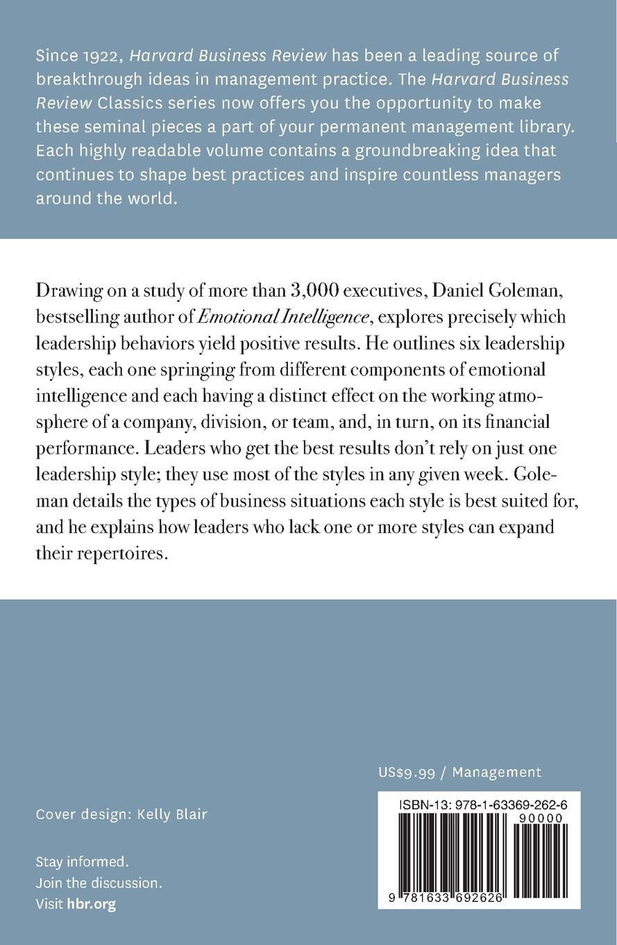 Rückseitencover Leadership That Gets Results