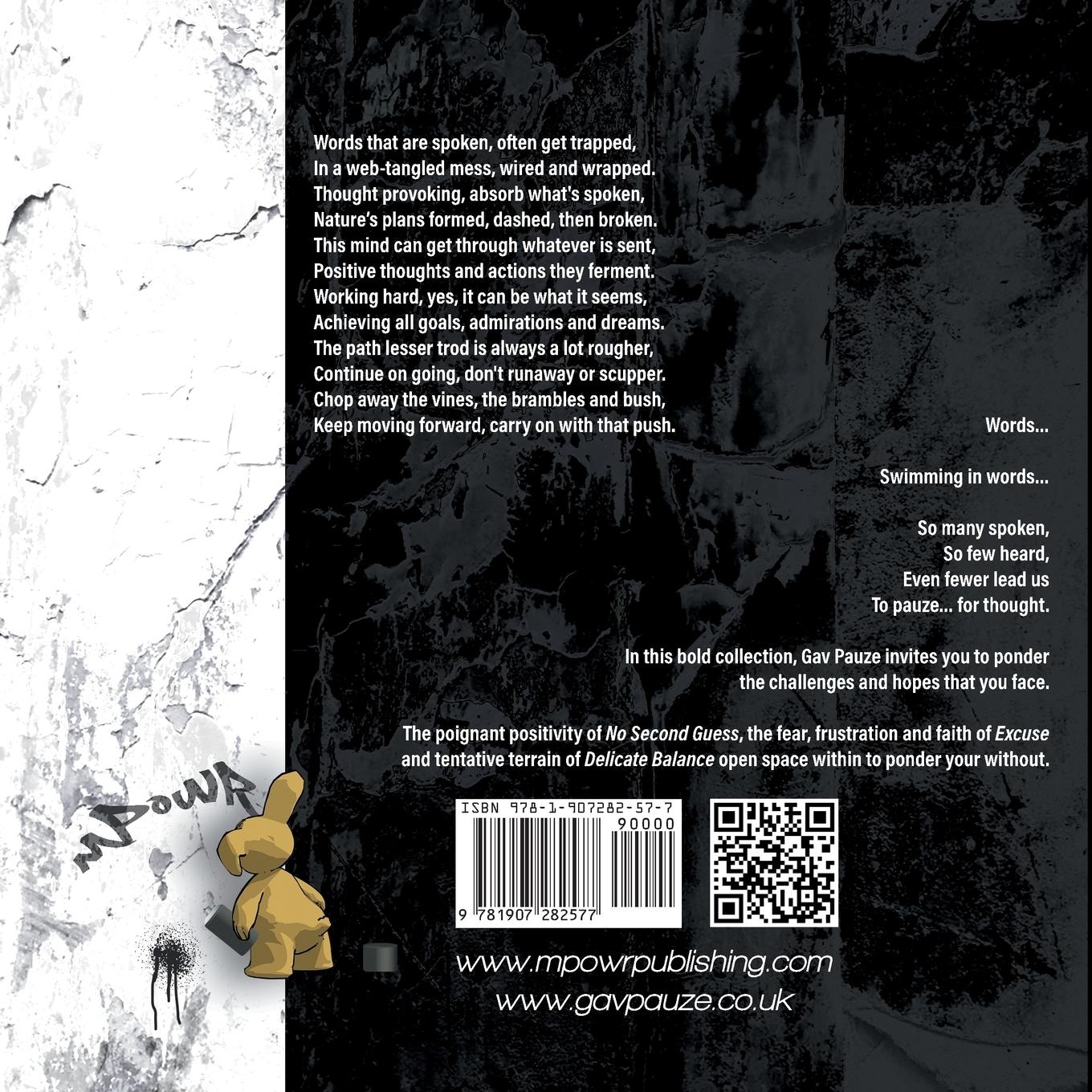 Rückseitencover Pauze for Thought