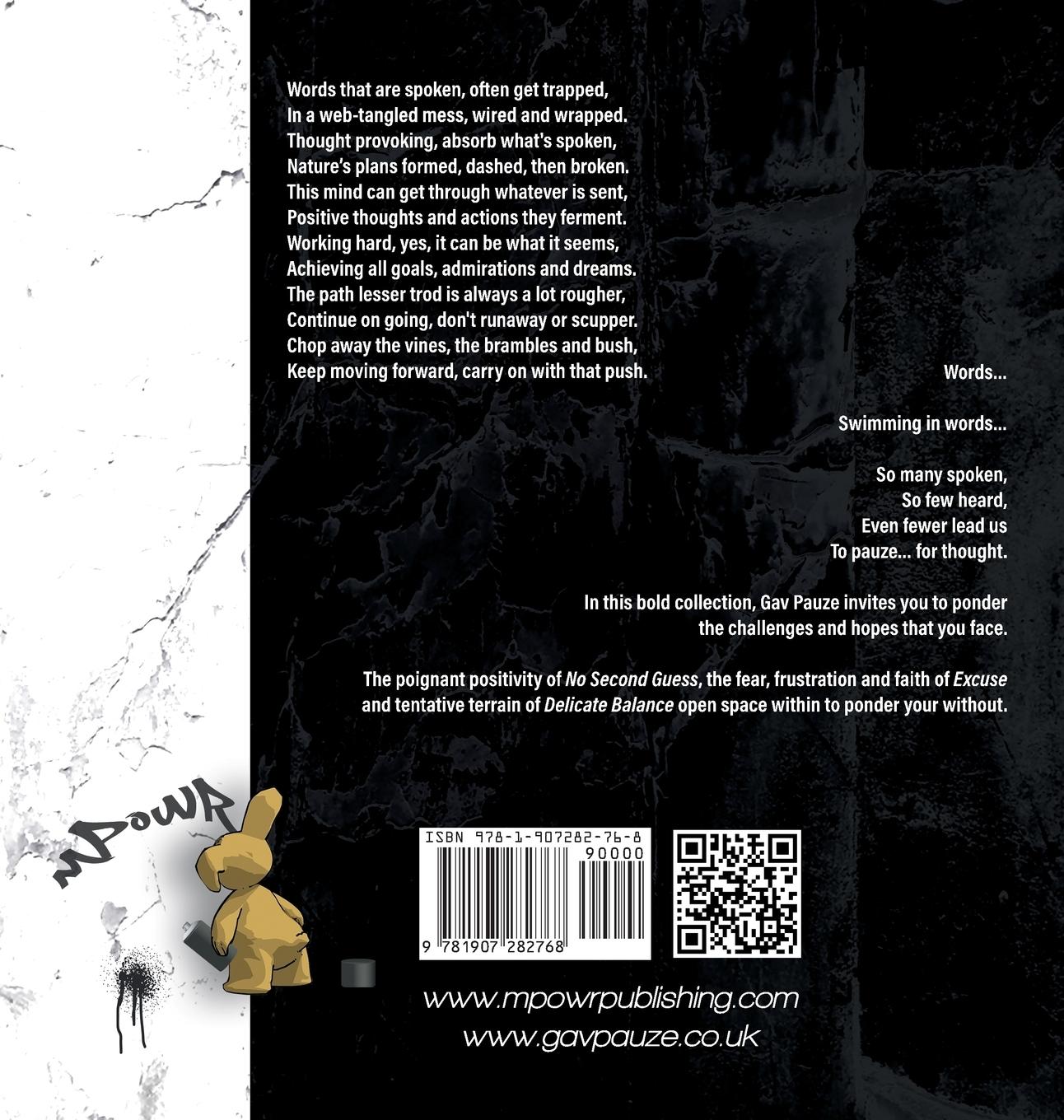 Rückseitencover Pauze for Thought